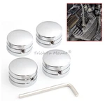 4PCS Chrome Head Bolt Cover Cap Fit For Harley Twin Cam 1999-LATER Evo 1985-1999. Fixed Price $11.54.