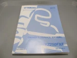 Yamaha Oem Owners Service Manual 2015 YZ250FXF LIT-11626-28-51. Fixed Price $52.95.