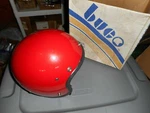 Vintage 1970'S Buco Poly Motorcycle Helmet Red Childs Medium 1773-2. Fixed Price $89.99.