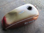 1981 Suzuki GS250 Gas Fuel Tank. Fixed Price $75.00.