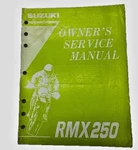1996 Suzuki RMX250 Owners Service Manual 99011-05D57-03A Skuc. Fixed Price $11.96.