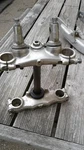 1978 Suzuki RM125 RM250C2 Factory Triple Tree Assy Front Forks #51311-41220. Fixed Price $79.95.