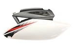 Oem Yamaha 17D-21710-00-00 White Left Side Cover & Decal. Fixed Price $39.99.