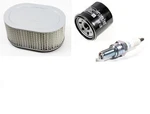 Suzuki Gsxr 600 Srad 4 Spark Plugs Oil Air Filter Cleaner Tune Up Kit 97-00. Fixed Price $90.95.