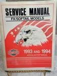 1993 And 1994 Harley-davidson Fx/softail Models Service Manual Part #99482-94. Fixed Price $179.99.