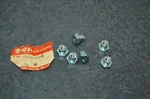 Nos Genuine Suzuki 09150-06010 Brake Rod Adjuster Nut (QTY6) New Old Oem 6MM. Fixed Price $86.50.