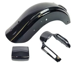 Oem Harley 17 Cvo Touring Rear Fender Dark Slate Candy/arctic Black 59500274EDN. Fixed Price $1399.96.