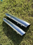 Harley Davidson Chrome Exhaust Pipes Slip Mufflers FLT1340/1450 Oem. Fixed Price $62.10.