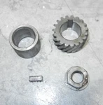 1974 Yamaha Primary Drive Gear With Collar And Key 401-16111-00-3. Fixed Price $20.00.
