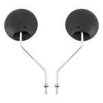 Round Black With Chrome Arm Mirror 8MM For Honda NA/NC/NN/NQ/NX/PA/SE/TG50 C70. Fixed Price $33.78.