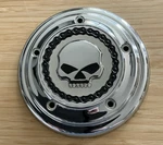 Harley Davidson Chrome Skull & Chain Collection Air Cleaner Trim 61400018. Fixed Price $95.00.