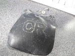 Vintage Front Fender Mud Flap Honda 74-75 CR125M CR250M 61101-357-000. Fixed Price $99.99.