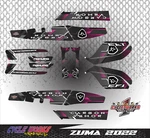 Yamaha Zuma Chuma Carbon Armorgraphics Decals Stickers Kits For 2022 - 2024 FR2. Fixed Price $119.99.