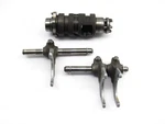 1978 Yamaha XT500E 1E6 - Shift Cam And Forks. Fixed Price $58.40.
