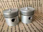 Nos Indian Scout 45 Robbins Semi Finished Piston Set Bare 2-63/64 M1515. Fixed Price $49.99.