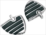Kuryakyn 4450 Chrome Iso-wing Mini Boards W/ Male Mount Adapters Harley. Fixed Price $130.00.
