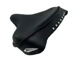 Solo Seat Harley Black Leather Skirt Knucklehead Panhead Shovel Tc Bobber Fit. Fixed Price $116.16.