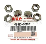Genuine Suzuki Rear Sprocket Nuts X6 T250 T350 T500 TS125 TS185 TS250 GS550 J250. Fixed Price $25.69.
