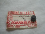 Kawasaki Nos H1, H2, KZ900, KZ1000, Bleeder Cap, # 43057-002 (43085-001). S136A. Fixed Price $34.99.