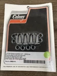 Colony 9828-16 Screw Kit Harley Tapered Early Lifter Base To Later 1/4-20 Cases. Fixed Price $13.99.