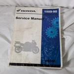 Honda Factory Service Manual 89-90 GB500 61MK601 Some Loose Pages Read Desc.. Fixed Price $44.99.