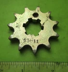 1965-1969 Honda Cb 160 Sport 11 Tooth Steel Drive Sprocket 420 Chain Nos. Fixed Price $36.00.