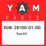3GW-28100-01-00 Yamaha Tool Kit 3GW281000100, New Genuine Oem Part. Fixed Price $64.90.