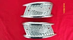 1956-65 New Triumph Tank Badge Emblem Set 82-4127/4128 Made In Uk. Fixed Price $132.95.