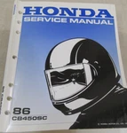 1986 Honda CB450SC Service Repair Workshop Manual Oem 61MC900. Fixed Price $89.99.