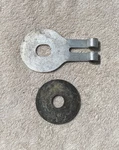 Harley K-model Kh Xlh Sportster Fork Steering Damper Plate 46730-52 W/ Disc. Fixed Price $29.95.