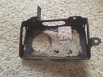 Oem Harley Davidson Shovelhead Fxe Battery Tray. Fixed Price $12.00.
