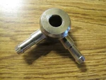 Amal Carburetor Double Banjo 90 Degree 1/4" Gas Hose Fitting Monobloc Chrome. Fixed Price $8.99.