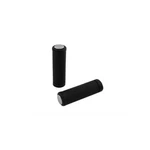 Black Stock Style Grip Set With Chrome Plugs Harley Panhead Shovelhead 1962-73. Fixed Price $29.04.