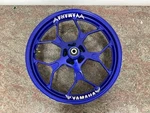 2019-2026 Yamaha YZF-R3 MT-03 Front Wheel Rim Blue Oem BS7-F5168-10 Bent 17X2.75. Fixed Price $199.99.