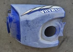 Yamaha Blaster Fuel Gas Tank Cover Plastic Blue. Fixed Price $40.00.