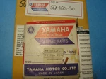 Nos Yamaha YZ250 Piston Ring Set 56A-11601-30 .75 O/s New Oem. Fixed Price $29.99.