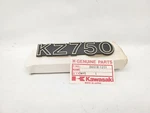 New Genuine Kawasaki 80-82 KZ750 Side Cover Emblem Nos 56018-1201 Black/ Gold. Fixed Price $65.99.