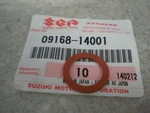 Nos Oem Suzuki Gasket 1968-89 RL250 JR50 09168-14001. Fixed Price $6.15.