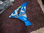Suzuki GSXR1000 2018 Right Fairing Panel Oem Part 94471-17KO Ecstar Blue. Fixed Price $94.12.
