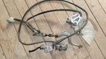Honda 1991 250 500 Front And Rear Brake Assemblys Oem Vintage Ahrma Acr. Fixed Price $50.00.