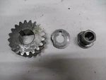 Primary Drive Gear & Lock Nut 21111-18000 1972 Suzuki Hustler. Fixed Price $55.00.