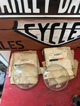 Nos Harley Oem 68660-38 Knucklehead Panhead (2) Guide S-H2 Spot Lamp Lens 8D. Fixed Price $500.00.