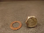 1972 1973 Bultaco Pursang MK6 250 Motor Oil Drain Bolt. Fixed Price $8.09.