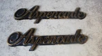 Honda Goldwing GL1200 Aspencade 84-87 Saddlebag Emblems Qty Oem 87111-MG9-870. Fixed Price $209.88.