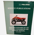 1999 2000 Polaris Scrambler 400 500 Atv Shop Service Repair Manual 9916280 Oem. Fixed Price $99.99.