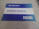 Nos Oem Suzuki Owners Manual 1980 DS80 48 Pages 99011-46431-03A. Fixed Price $38.21.
