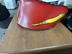 Polaris Snowmobile Edge Chassis 12" Red Windshield 2873646. Fixed Price $225.00.