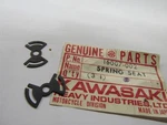 Nos Kawasaki Carburetor Throttle Valve Spring Seat KX500 KX250 G4TR A1 16007-002. Fixed Price $10.41.