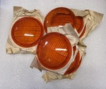 S&m Lamp Co. Amber Glass Lens #5632, Made Usa Vintage Hot Rod, Truck Light. Fixed Price $20.00.