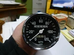Nos Triumph Vdo Enduro Speedometer. Fixed Price $500.00.